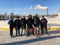 Блиц-турнир по дворовому хоккею на валенках, посвященный Дню защитника Отечества
