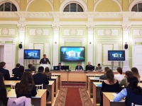 Выступление студента ЛПИ на научной конференции Томского госуниверситета