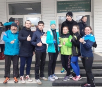Команда ЛПИ-филиала СФУ- победитель легкоатлетической эстафеты